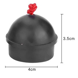 TINGDUANJIAN 2PCS Billiard Chalk Holder Rubber Chalk Holder Chalk Container Cap Accessory for Billiard Pool Table Stick Club