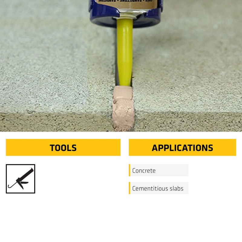 SIKA Sikaflex Self Leveling Sealant, Sandstone, 29 fl oz fL,