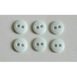 Unbranded 6/pcs Buttons Size Small Diameter=3/8"(