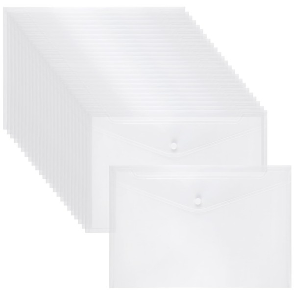 GoodtoU Clear folders-Plastic Folder a4 Plastic Wallets a4 Coloured folders