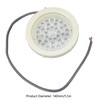 LED Pool Lights 140mm Waterproof 8W AC24V Engineering Plastic Colorful