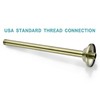 BESTILL 12 Inch Ceiling Mount Rain Shower Head Arm and