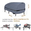 600D Waterproof Log Splitter Cover, Heavy Duty Wood Splitter Guard15-45