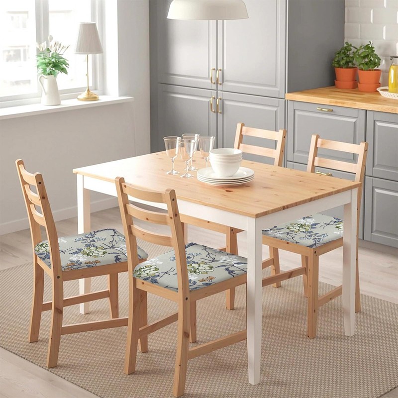 SearchI Seat Covers for Dining Room Chairs Stretch Printed Chair