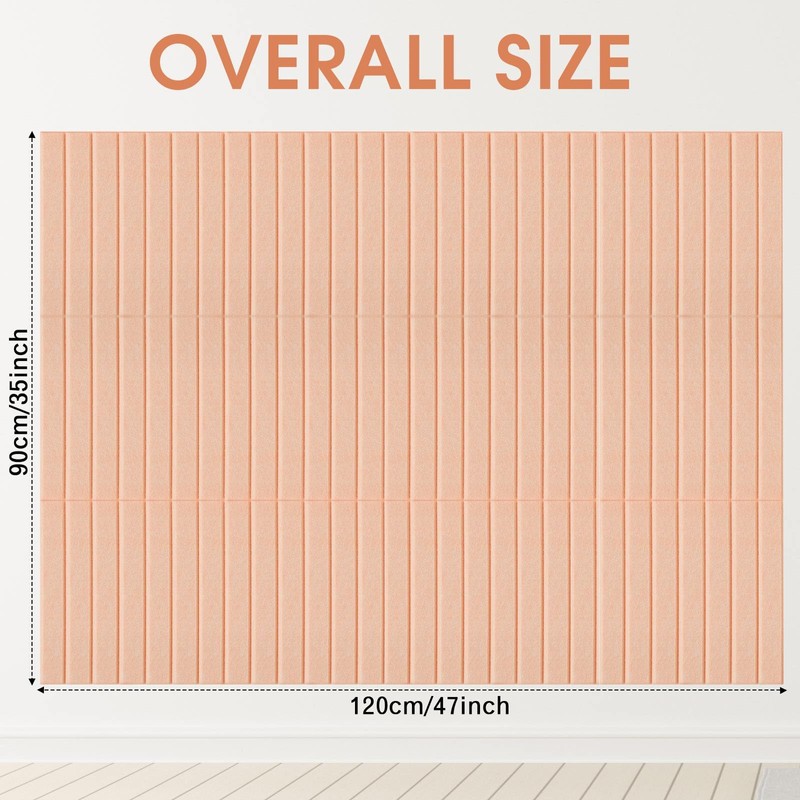 Honoson 12 Pack 47" x 35" Large Cork Board Alternative