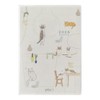 Midori Pocket Diary 2026 B6 Weekly Cat Pattern 22373006 (Starting