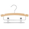 Only Hangers 10" Baby/Infant Combination Hanger (Pack of 10)