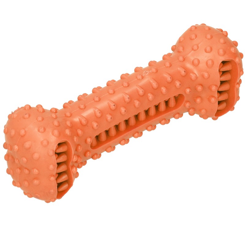 TPR Dog Teeth Cleaning Chew Toy Food Dispenser Brushing Stick