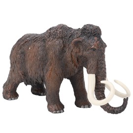 Itonash Mammoth Model, Simulation Old Animal Figures Mammoth, Realistic Prehistoric Extinct Animal Collection Toy Figure Forest Animal Elephant Ornament Toy Model Wool Mammoth