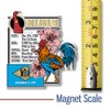Delaware State Montage Magnet by Classic Magnets, 2.8" x 3.3",