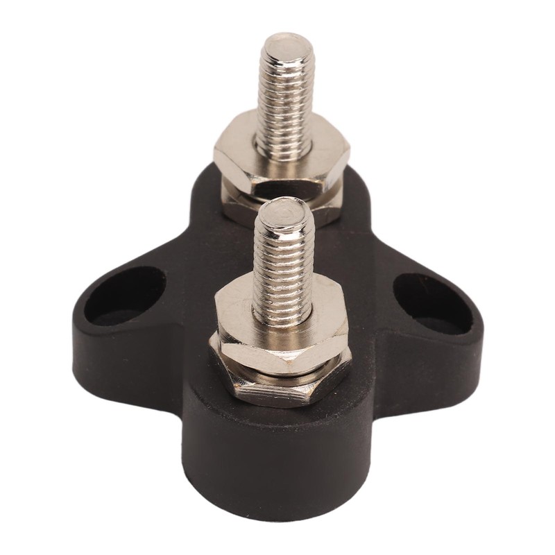 4Pcs Battery Power Stud M6 Dual Distribution Terminal Junction Post