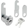 4 Sets of Cabinet Locks with Keys for Mailbox, Drawer