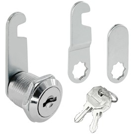 4 Sets of Cabinet Locks with Keys for Mailbox, Drawer and Filing Cabinet (16mm)