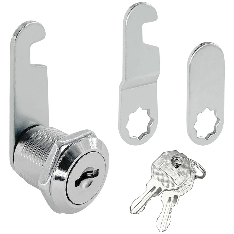 4 Sets of Cabinet Locks with Keys for Mailbox, Drawer