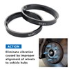 Carkio Car Hub Centric Rings 72.6-67.1 mm Set of 4