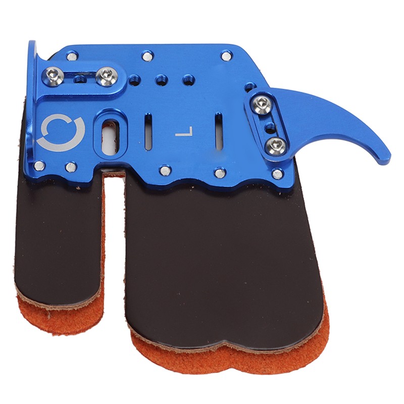 Rustic Leather Archery Finger Tab Right Hand Archery Finger Guard
