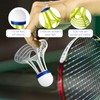 KBCYRT 6 Windproof Badminton Shuttlecocks, High Elasticity Shuttlecocks for Outdoor