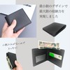 coco plaza Cashless Bill Compartment, No Coin Pocket, Thin Coin
