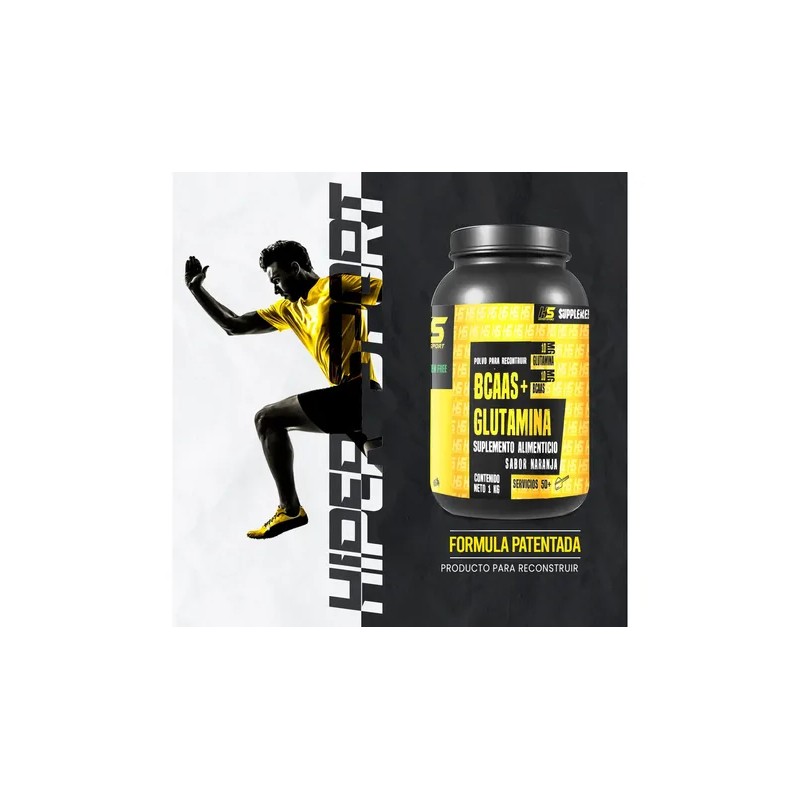 Aminoácidos Bcaas + Glutamina Hs 1kg Varios Sabores