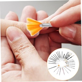 PACKOVE 31-Piece Professional Nail Brush Set Dotting Tools Silicone Pens and Nail Art Supplies for Manicure and Pedicure