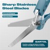 GARTOL 8" Scissors All Purpose Heavy Duty, Razor-sharp Tin Snips