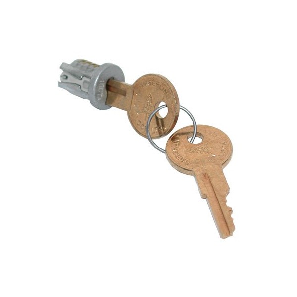 Timberline Lock Plug Satin Nickel Keyed Alike Key Number 101