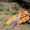 Boundless Voyage Outdoors Titanium Tent Stakes Pegs Camping Anchor Tent