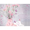 With Love Mum 80th birthday Card lovely Verse
