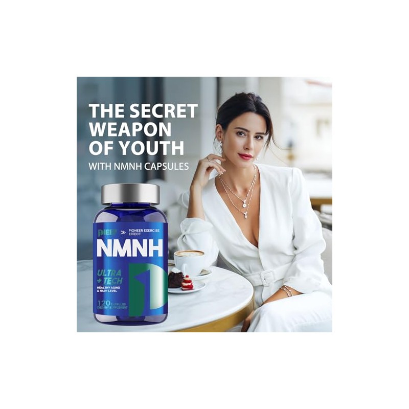 NMNH Supplement 1000mg, 120PCS Ultra NAD+ Alternative Supplement