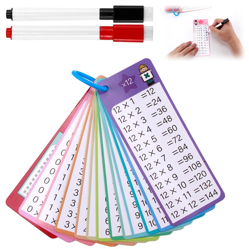 1 x 1 Flashcard Disposable Board Game 1 x 1