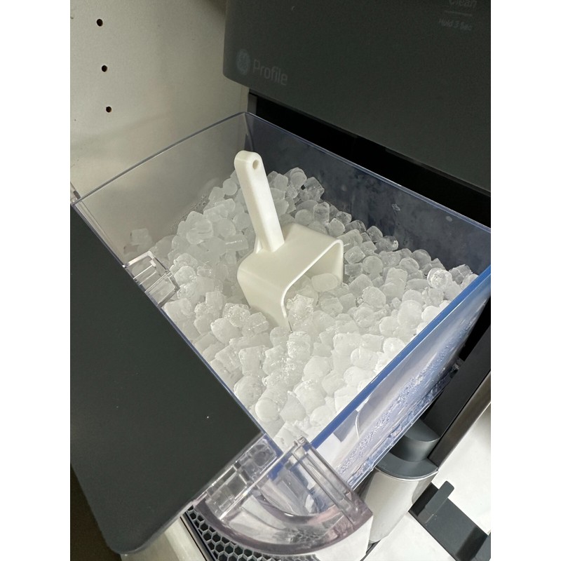 GE Opal ice maker ice scoop replacement white with MAGNETIC