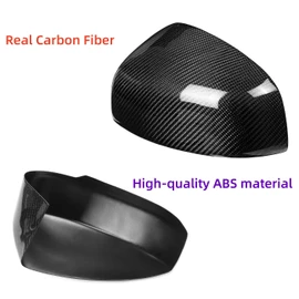 Ombialo Real Carbon Fiber Side Mirror Cover Caps Compatible with Nissan 350Z Z33 2003 2004 2005 2006 2007 2008 2009