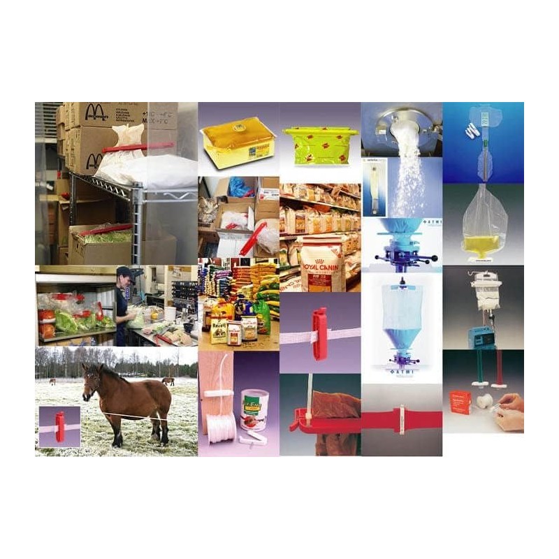 WeLoc CLIP-it PA70B2 2.8 inches (70 mm) x 6 Piece