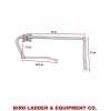Louisville PR315500-LH - Replacement LEFT SIDE Attic Ladder Hinge Arm