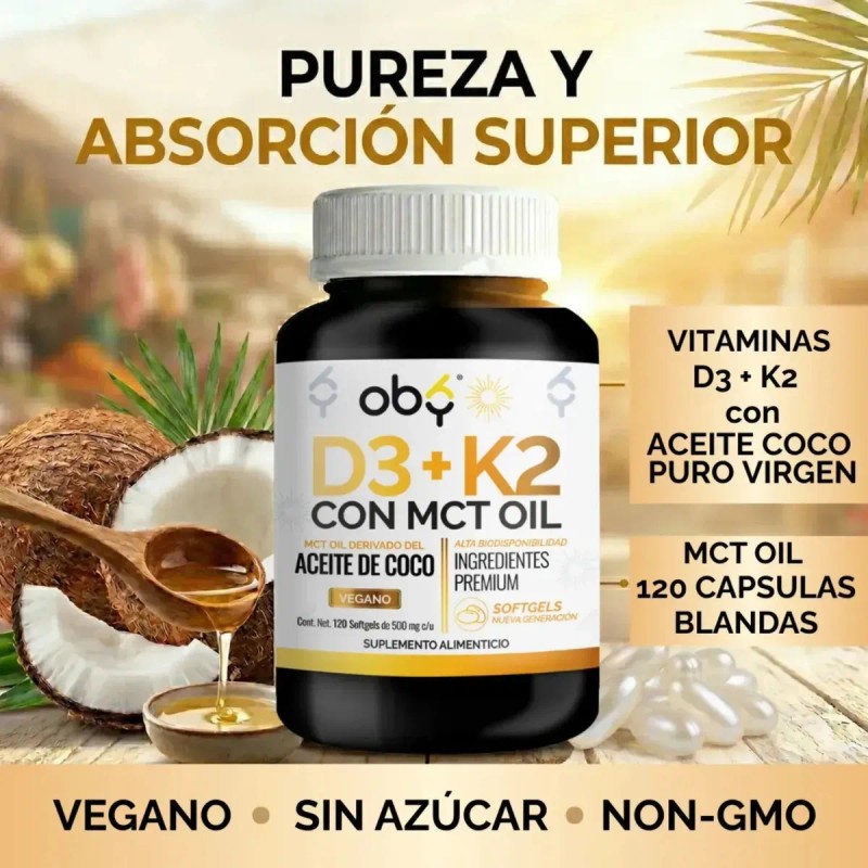 Vitamina Mct Aceite Coco Puro Extra Virgen Oil Mayor Absorción