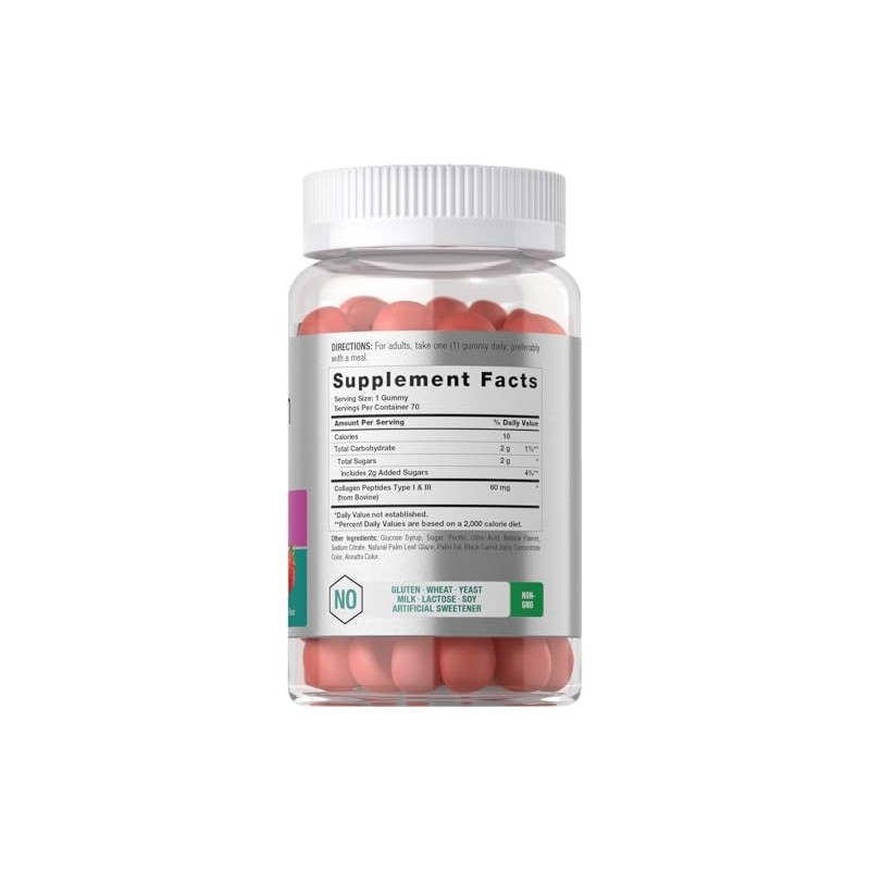 Horbäach Gomitas de Colágeno, 70 Unidades