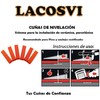 LACOSVI Plastic Polypropylene Tile and Floor Wedges Improved Wedges for