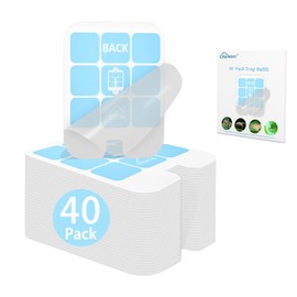40 Pack Fly Trap Refill Compatilble with Safer Home Fly Trap Refill Flying Insect Trap for SH502, SH503, 23005-06 and DT3005w,Indoor Fruit Fly Traps Refill