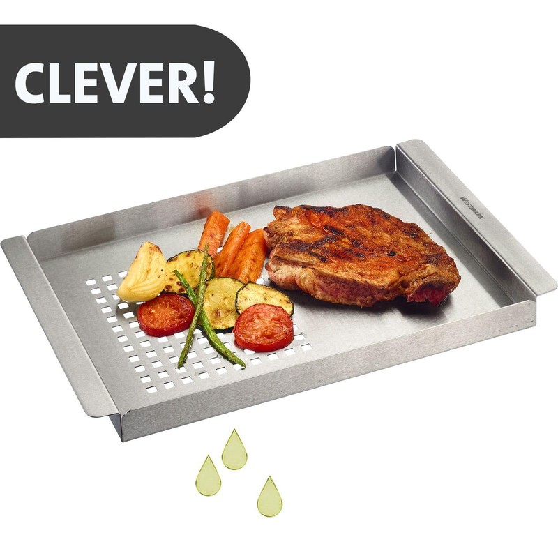 Westmark Grill Tray 2 in 1 - Versatile Grill Tray