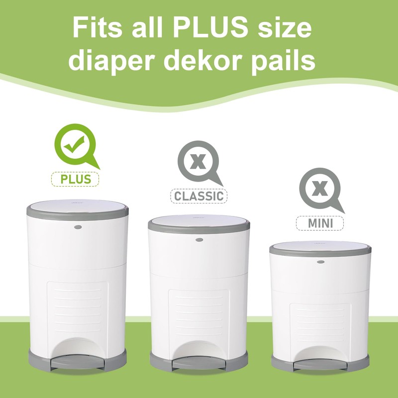 USBOO Refills Compatible with Dekor Plus Diaper Pail | 4