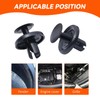 SECLUDE 30 PCS Engine Under Cover Push-Type Retainer Clips, Engine
