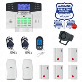Shield Tech Security Wireless Burglar Alarm System Phone Line Auto Dialer US Home House Smart PSTN GQ