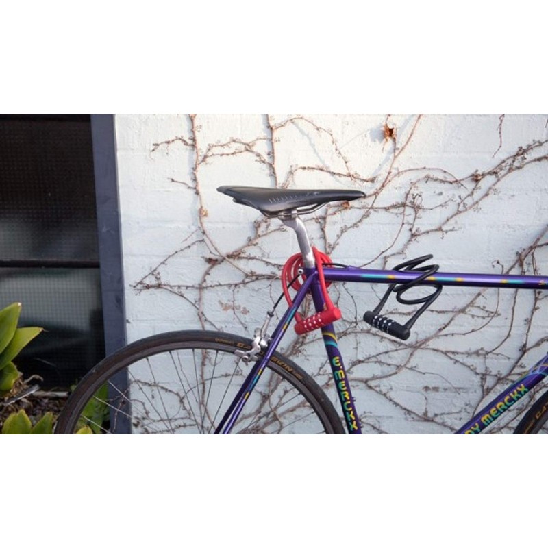 Knog Twisted Combo, CANDADO, Rojo