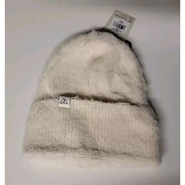 Alpine Design Women's Fuzzy Rib Beanie Cream One Size