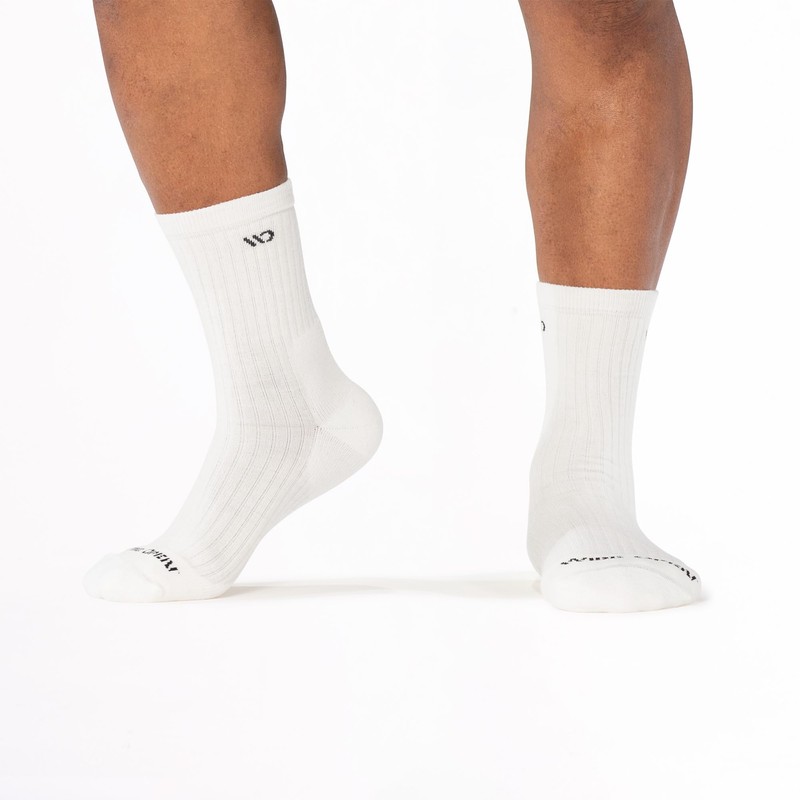 Wide Open Micro Crew Men's Socks - Merino Wool Socks