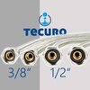 tecuro DN 8 Connection Hose Female x Female Thread for