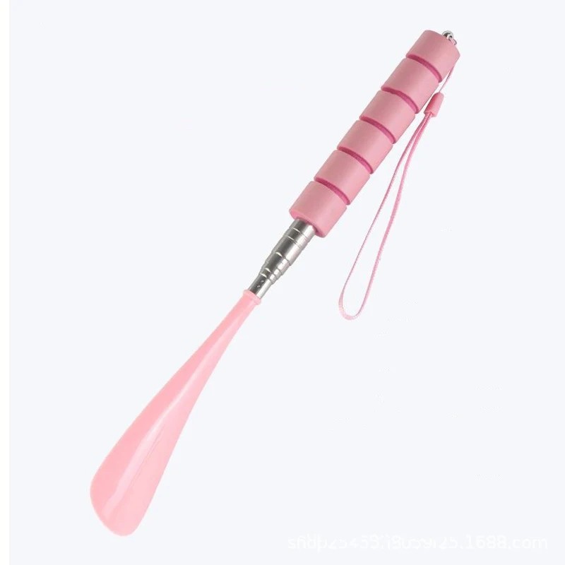 Adjustable Long Shoe Horn for Easy Shoe Wearing – 30–71cm