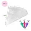 100 Professional Disposable Pastry Piping Bags