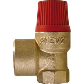 Caleffi 530630 Membrane Safety Valve 1 Inch x 1 1/4 Inch 3 Bar
