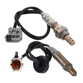 Dropwater Upstream and Downstream O2 Sensors Replacement for Nissan 2002 2003 2004 Frontier Xtera 2.4L Front and Rear Oxygen Sensors, Replaces# 234-3113 234-4323, Set of 2pcs